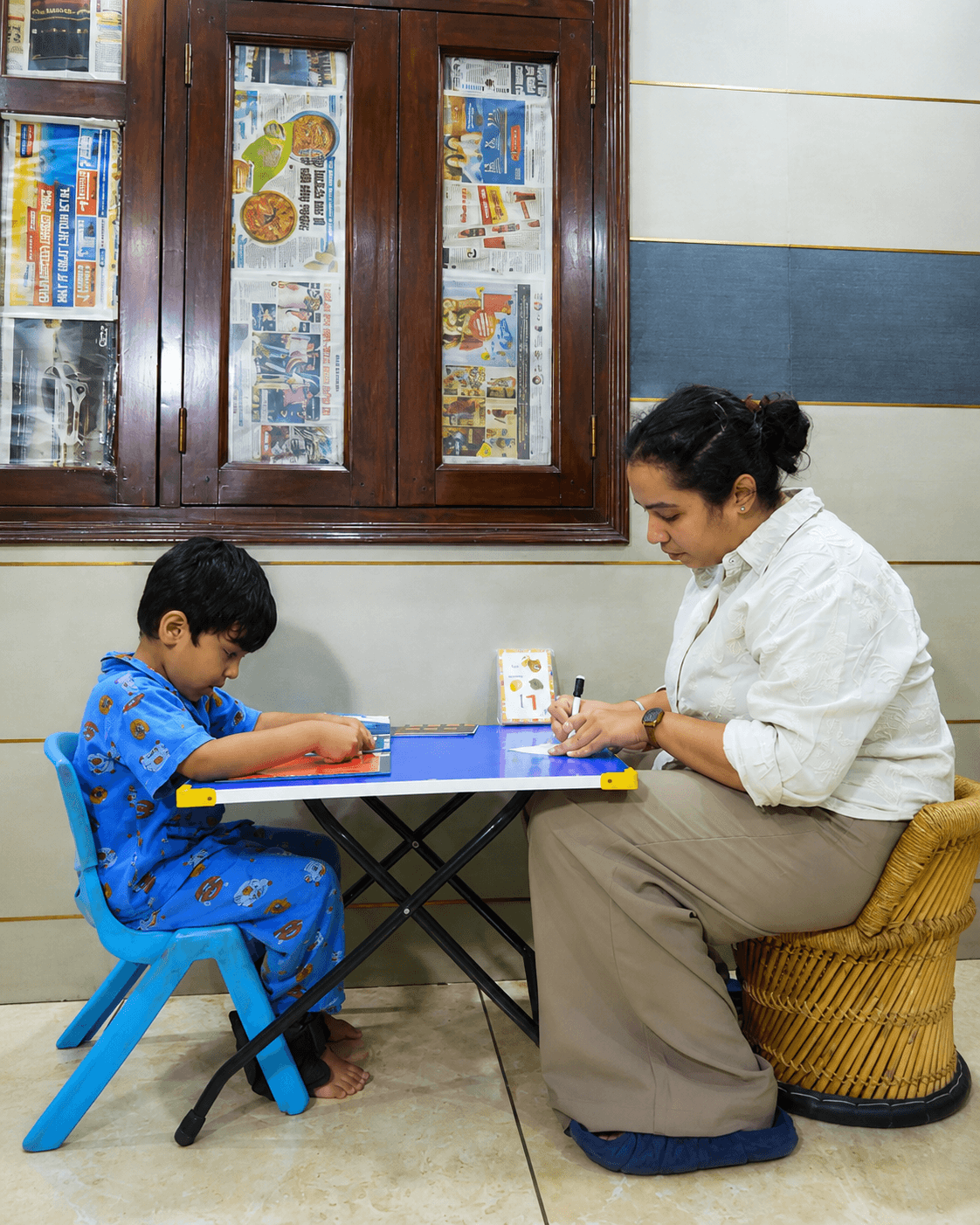 Therapy session at Rugaan Rehab-Health, Rohini
